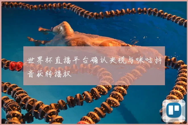 世界杯直播平台确认央视与咪咕抖音获转播权